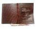Embossed Brown Handmade Dragon Leather  Journal Diary Lock 120 sheets hand made paper Blank Journal
